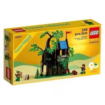 레고 40567 1+1두세트 풀박스 숲속의 은신처 포레스트맨