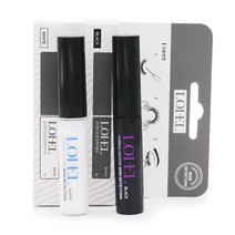 로이엘 속눈썹 접착제 라텍스 글루 브러쉬형 5g, 1개, 투명