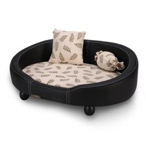 에사 여왕 애견 쿨 쇼파 소파 가죽 매트 패브릭 다양한 디자인 사이즈, A02카키+가죽침구