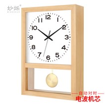 원목 괘종시계 탁상 벽 시계 카페 인테리어 38cm 48cm, A