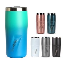에코베슬 메트로 16oz 473ml 친환경 스텐 보온 보냉 머그 텀블러, 블루문