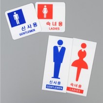 남자 여자 남녀 그림 표지판 신사 숙녀 샤워실 화장실 탈의실 안내판 헬스장 수영장 캠핑장 건물 팻말 알림판, 세로형 숙녀용