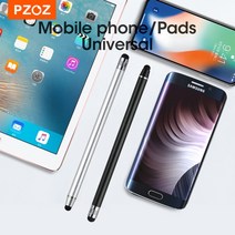 터치펜 PZOZ-유니버설 2 인 1 스타일러스 펜 삼성 샤오미 태블릿 스크린 얇은 드로잉 두꺼운 용량 액, 한개옵션1, 02 Blue