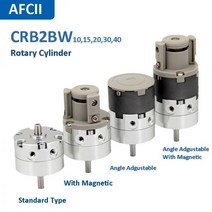 단일 블레이드 스윙 공압 로터리 액추에이터 실린더, 40-180S, CRB2BWU Adjustable