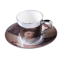 따뜻한 머그 컵 코스트코 빈티지 밀크 글라스 워머거울 반사 커피 잔 유리 차 물 57, 은, 11-201-300ml