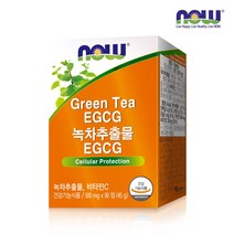 [한국공식총판] 나우푸드 녹차추출물 EGCG 90정 (1개월분), 500mg x 90정 (45g)