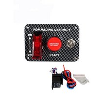 LED 토글 점화 스위치 패널 엔진 시동 푸시 버튼 세트 12V 전원 속도 레이싱 카용 범용 자동차 액세서리, 02 KG16