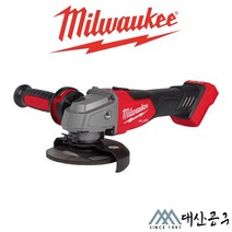 밀워키 5인치 18V 충전 그라인더 M18 FSAG125X-0X 본체 케이스 포함, 1개