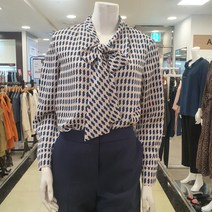 샤트렌 여성 간절기 정장 블라우스 탈부착 타이 스카프 봄 가을 데일리 여자 브라우스