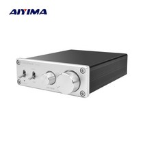 서브우퍼 앰프 aiyima a1001 tpa3116d2 subwoofer amplifier mono 100w high power class d hifi digital audio, 실버 a1001 앰프