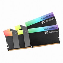 써멀테이크 DDR4-3200 CL16 TOUGHRAM RGB 블랙 패키지 (영샵), 선택없음
