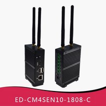 즈베리 파이 CM4 감지 업 컴퓨터 리케이션 지원 RS232 RS485 CAN 4G 통신, ED-CM4SEN10-1808-C