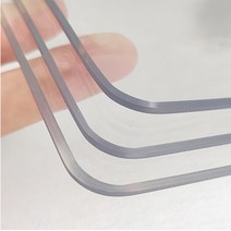 식탁투명매트 매트 방수 유리대용 실리콘 테이블 필름 비닐, 60x140cm