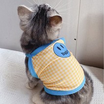 코코스튜디오 강아지옷 데일리 봄옷 베이비 체크 나시, 코코 베이비 체크 나시/그린