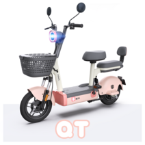 아이마 QT 순정옵션(그래핀 48V 13Ah 납산 48V 12Ah 45-55km), [납산배터리] 피치 핑크