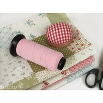 HB)컬러 라이크라(Lycra)고무실/6가지 색상/최고급/실고무줄/주름잡기/홈패션 부자재, 스카이