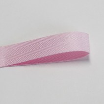 선물포장리본 꽃포장리본 헤링본리본 (폭 10mm/15mm/20mm/25mm/40mm 길이 27m), 10mm, 7(연분홍)
