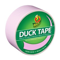 [공식판매점] 덕테이프 컬러 바닥 라인 덕트테이프 베이비 핑크 색상 48mm x 18m (20yd), 1개