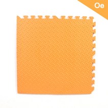 보온재 스포츠 보호 리프 그레인 바닥 매트 개 요가 피트니스 미끄럼 방지 접합 러그 두꺼운, Orange+4pcs