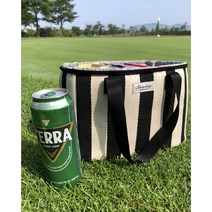 민그린 골프 보냉백 간식가방 라운딩 골프파우치 필드용품 라운딩가방 카트백 소지품, 레드