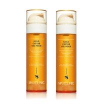 맥스클리닉 ﻿골드캐비어 오일폼 110g 클렌징 폼, 110ml, 2개