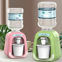 Mini Water Dispenser Baby Toy Drinking Water Cooler Lifelike Cute Children Cosplsy Props Home Decor, [2] PINK