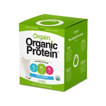 올게인 오가닉 프로틴 파우더 46g x 10팩 - 바닐라맛