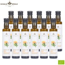 [샬크뮐레] 오스트리아 유기농 홍화씨 오일 250ml X 12병 수입완제품, 상세 설명 참조, 상세 설명 참조