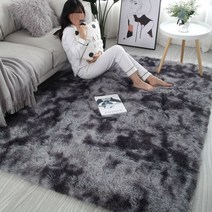 플러시 부드러운 인조 양모 침실 카펫 울 패드 긴 머리 침대 옆 매트 소파 쿠션 러그 거실 모피