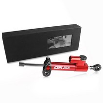 혼다 호환 CBR250R 2011 2012 2013 2014 CNC 바이크 오토바이 댐퍼 스티어링 안전 제어, [08] BLACKRED