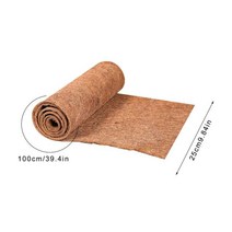 야자매트코코넛 매트 자연 100*25CM 라이너 시트 재배자를위한 미끄럼 방지 정원 식물 팜 롤 천연 섬유, CN_25cm