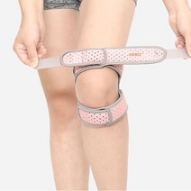 PKG 무릎 관절 보호 찍찍이 테이핑 보호대 아대 벨크로 무릎보호대 2P 세트 / 여성 남성 공용, 블루블랙세트