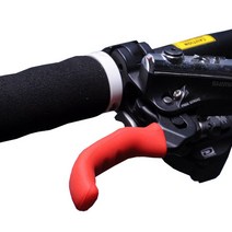 디빅 MTB 브레이크 골무 MTB 브레이크 레버고무, 블루, 색상:블루