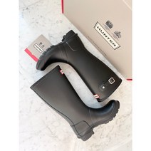 헌터 키즈 오리지널 키즈 레인부츠 JFT6000RMA 블랙