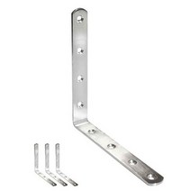 보강철물 스텐 L형 앵글 꺽쇠 150x150x19mm, 4개입세트