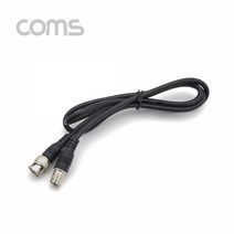 BNC 연장 케이블 1선 1M CCTV, 단일옵션