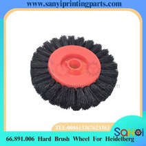 하이델베르그 SM102 CD102 SM74 SM52 인쇄 기계 부품 용 10 조각 품질 66.891.006 하드 피더 브러시 휠 60x6x10mm, 10 Piece