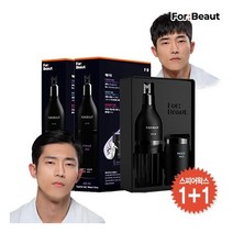 [포뷰트] [1+1] 남자 헤어왁스 스피어 왁스세트 (본품+리필), 종류:포마드 / 옵션2:무브먼트