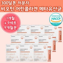 어린 골라겐 삼백 달톤 낮은 저 달통 먹는 엘라스틴 비오딘 가루 파우더 중년 여성 하일루로산