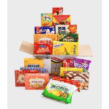 까까나라 국가대표 간식 과자선물세트 사무실용 20p 낱개포장 개별포장, 럭키박스 20p, 1세트