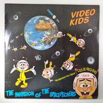 (중고LP) VIDEO KIDS. 디스코 딱다구리 1985년 발매 라이센스 (자켓 음반 상태 A)