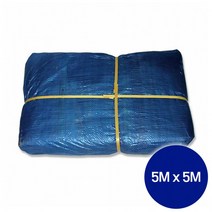 완성 청탑지 천막 청색 5 x 5m 5개입, 1개