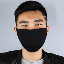 3겹 순면마스크(성인용) 빨아쓰는 마스크 방한대, 상세 참조
