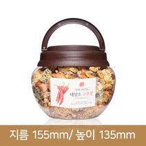 신형옹기 1.5kg(A) 100개, 밤색 / 100개 1BOX[무료배송]
