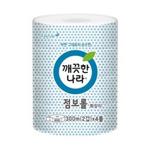 깨끗한나라 ECO 점보롤 화장지 300m 4롤 x 1팩