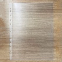 1+1 메뉴판 A4메뉴북투명속지 낱장 1.25T 메뉴판 리필내지, 1+1)2개