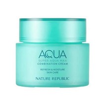 네이처리퍼블릭 슈퍼아쿠아 맥스 컴비네이션 수분크림 복합성용 120ml, 2개
