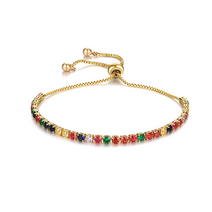 jollylife 컬러 동근 규빅 팔찌