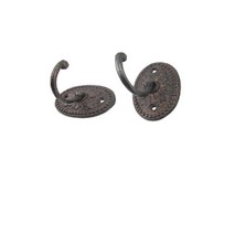 [RAΕ] 클래식 주물 옷걸이 옵션선택 7267 벽걸이 행거 고리 엔틱 부착형 황동 후크 다용도 ▷_4Ε470Ea, Εz_가로