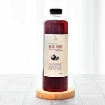 숨초 항아리 3년숙성 천연초 석류식초 1kg, 5병